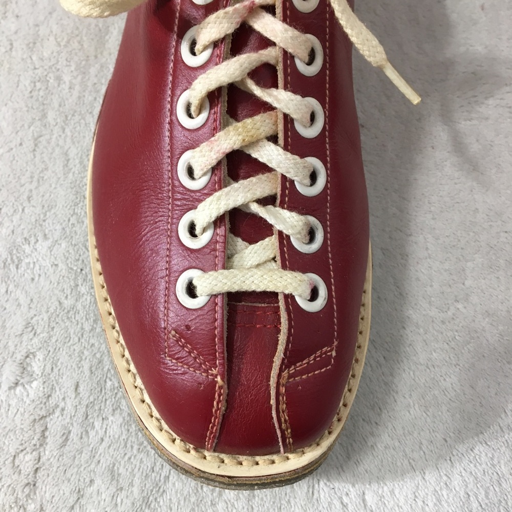 Vintage HEWETSON CANADA Leather Bowling Shoes - Picture 3 of 15